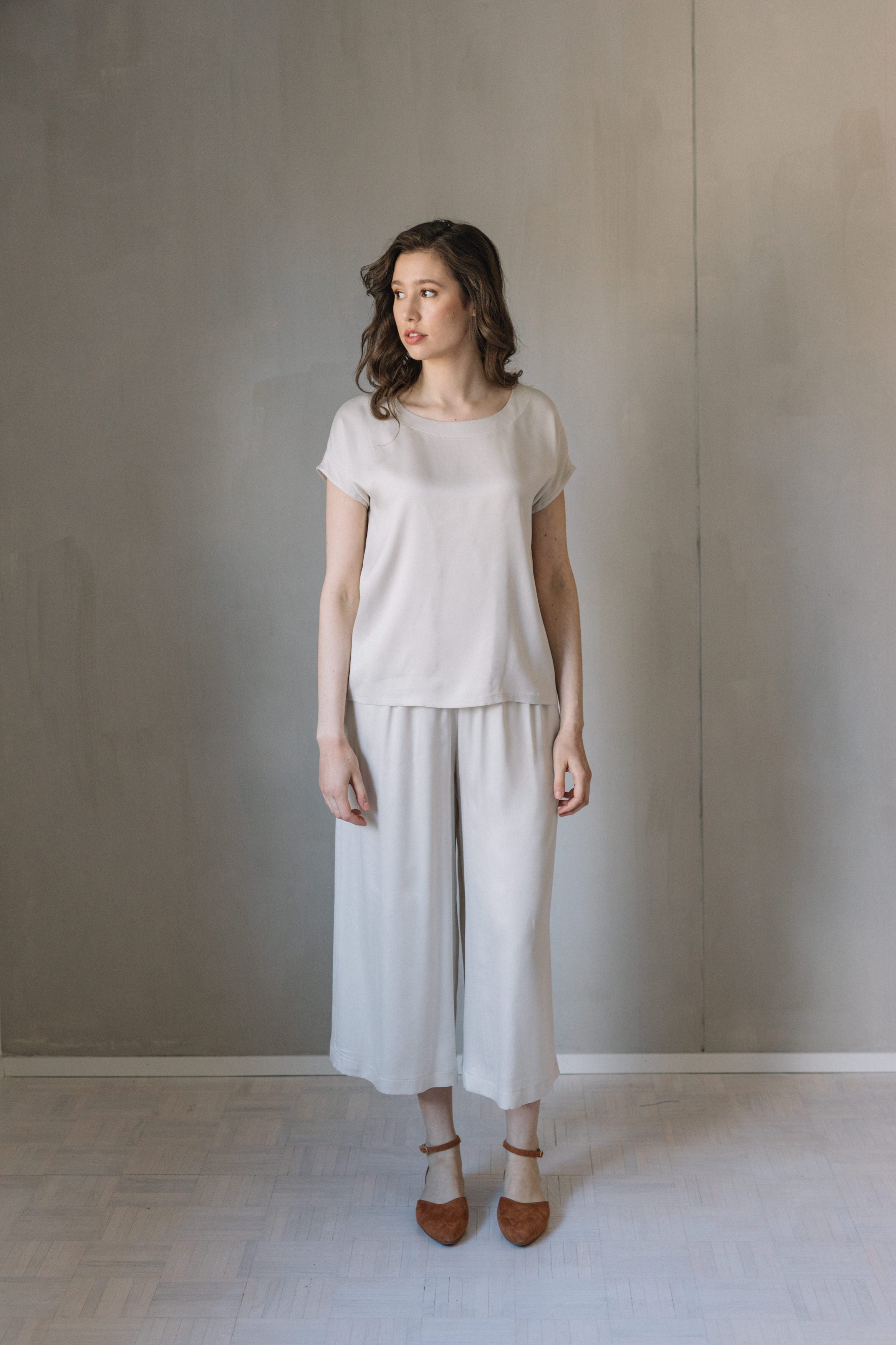 Culottes-housut-samppanja-feelK